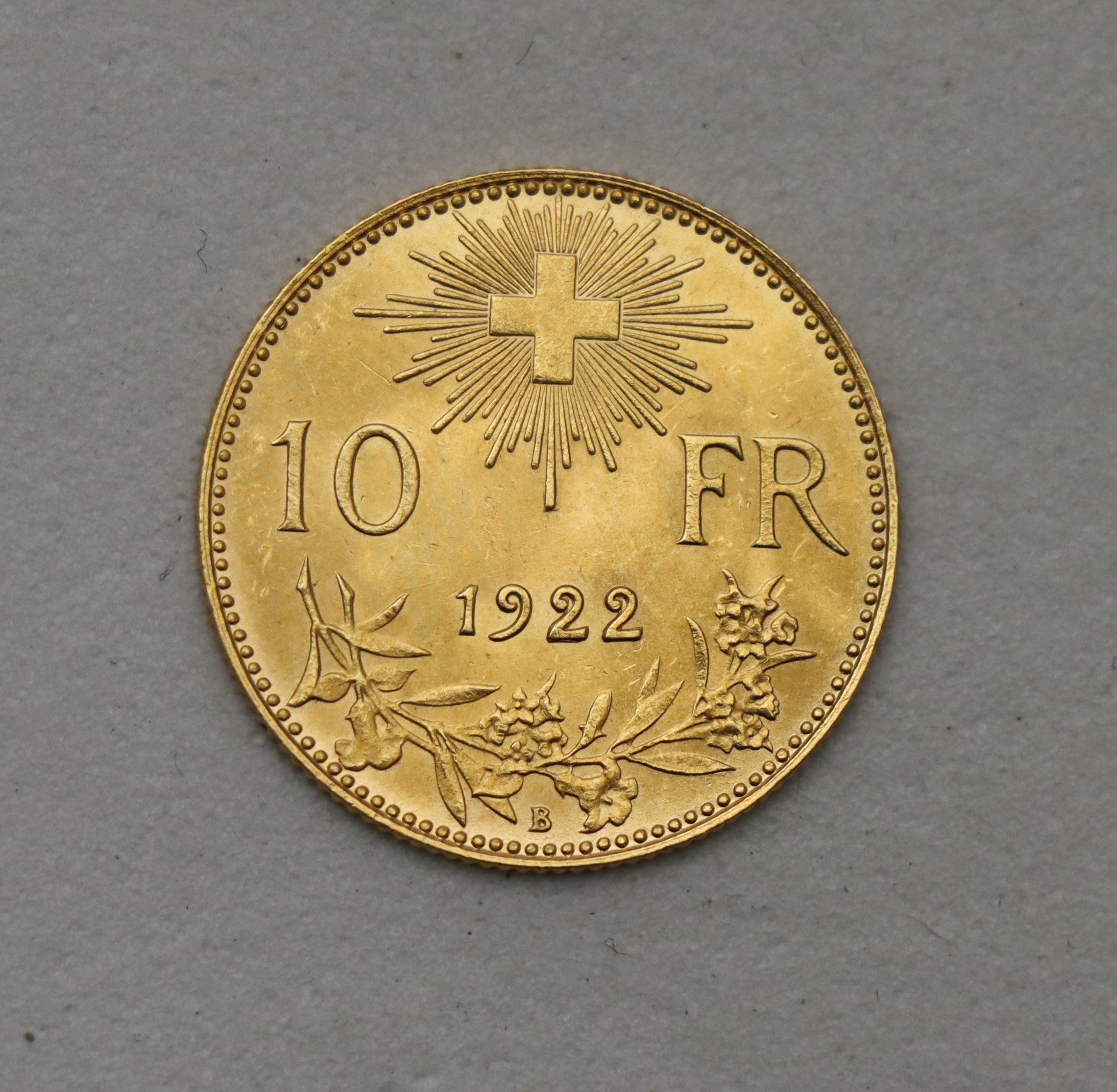 10 frank 1922