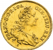 Dukát Františka Štěpána Lotrinského 1750 GH - RR!