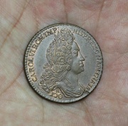 AE Žeton Karla VI. 1717 - Korunovace Namur