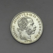 Stříbrný Zlatník FJ I. 1871 KB - Krásný a Vzácný!