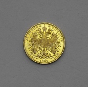 Dvacetikoruna FJ I. 1909 bz - Marschall - Velmi Vzácná!