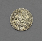 Stříbrný Milleniový Denár Matyáše Korvína 1896 - Super Stav a Vzácný!