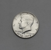Stříbrný 1/2 Dollar 1976 S - Kennedy - Nezávislost!