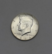 Stříbrný 1/2 Dollar 1964 - Kennedy!