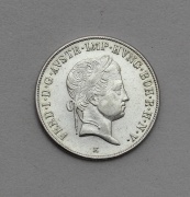 20 Krejcar Ferdinanda I.(V.) 1839 E - Vzácný!