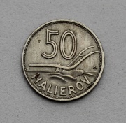 50 Halierov 1940 - Slovenský Štát - Vzácný!