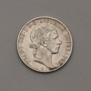 Stříbrné Scudo Františka Josefa I. 1853 V - Velmi Vzácné!
