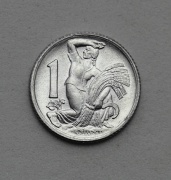 1 Koruna 1953 - Československo - Top Stav a Vzácnější!