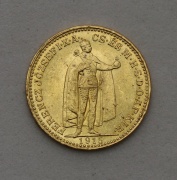 Dvacetikoruna Františka Josefa 1915 KB - Patina!