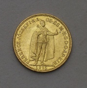 Dvacetikoruna Františka Josefa 1915 KB - Vzácná!