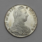 Stříbrný Levantský Tolar Marie Terezie 1780 - PROOF