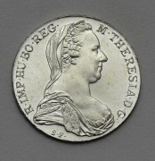 Stříbrný Levantský Tolar Marie Terezie 1780