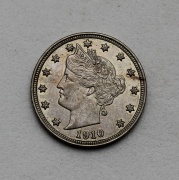 5 cent 1910 P - Liberty Head - SUPER!