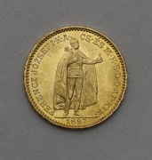 Dvacetikoruna Františka Josefa 1897 KB