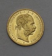Zlatý 8 Gulden / Osmizlatník 1876 bz - Vzácnější!