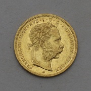 Zlatý 8 Gulden / Osmizlatník 1886 bz