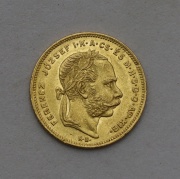 Zlatý 8 Forint 1872 KB