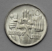 10 Kčs 1964 - SNP