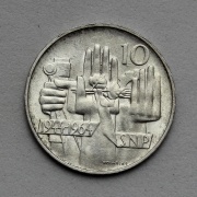 10 Kčs 1964 - SNP