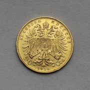 Dvacetikoruna Františka Josefa 1910 bz - Schwarz!