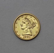 5 Dollar 1901 S - Coronet Head