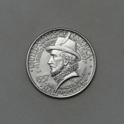 Stříbrný Half Dollar 1937 - Roake Island!