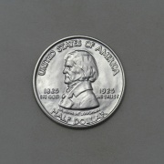 Stříbrný Half Dollar 1925 - Fort Vancouver - RR!