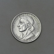 Stříbrný Half Dollar 1934 - Daniel Boone!