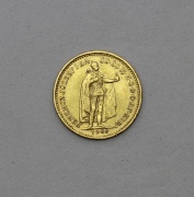 Desetikoruna Františka Josefa 1900 KB - Vzácnější!