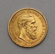 Zlatá 20 Marka 1888 A - Friedrich I. - Prusko