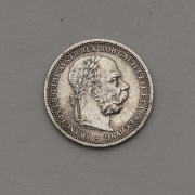 Stříbrná Koruna Františka Josefa I. 1894 bz