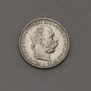 Stříbrná Koruna Františka Josefa I. 1898 bz