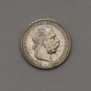 Stříbrná Koruna Františka Josefa I. 1899 bz