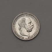 Stříbrná Koruna Františka Josefa I. 1901 bz