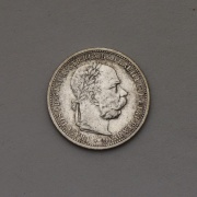 Stříbrná Koruna Františka Josefa I. 1902 bz - Vzácná!