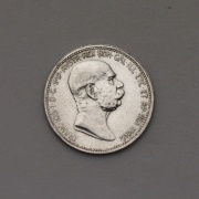 Stříbrná Koruna Františka Josefa I. 1908 bz - Jubilejní