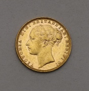 Zlatý Sovereign / Libra 1878 - Victoria - Mladý Portrét!