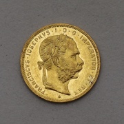 Zlatý 8 Gulden / Osmizlatník 1878 bz - Vzácnější!