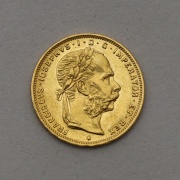 Zlatý 8 Gulden / Osmizlatník 1889 bz - Super stav!