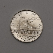 50 Kčs 1991 - Parník Bohemia