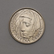 50 Kčs 1990 - Svatá Anežka Česká