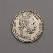 Stříbrný Zlatník FJ I. 1884 bz