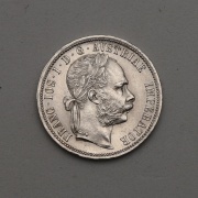 Stříbrný Zlatník FJ I. 1892 bz - Super Stav!