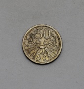 50 Haléř 1927 Československo - Vzácný!