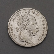 Stříbrný Zlatník FJ I. 1872 KB - Vzácný!
