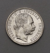 Stříbrný Zlatník FJ I. 1880 bz - Top Stav!