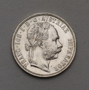 Stříbrný Zlatník FJ I. 1884 bz - Top Stav!