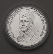 Stříbrná pamětní mince - 200 Kč 2015 - Josef Božek - BK