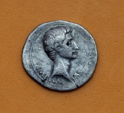 Stříbrný Cistophorus - Augustus 27-14 př. n.l. - Řím!