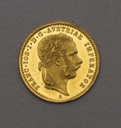Dukát Františka Josefa 1871 A - Vzácnější!